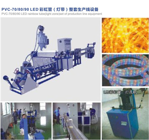 LED彩虹管擠出機(jī)、LED燈帶押出機(jī)